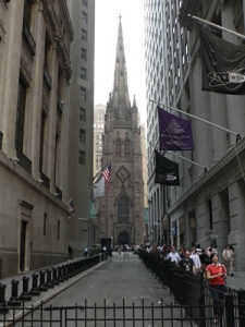 Trinity Wall Street Moral Gate